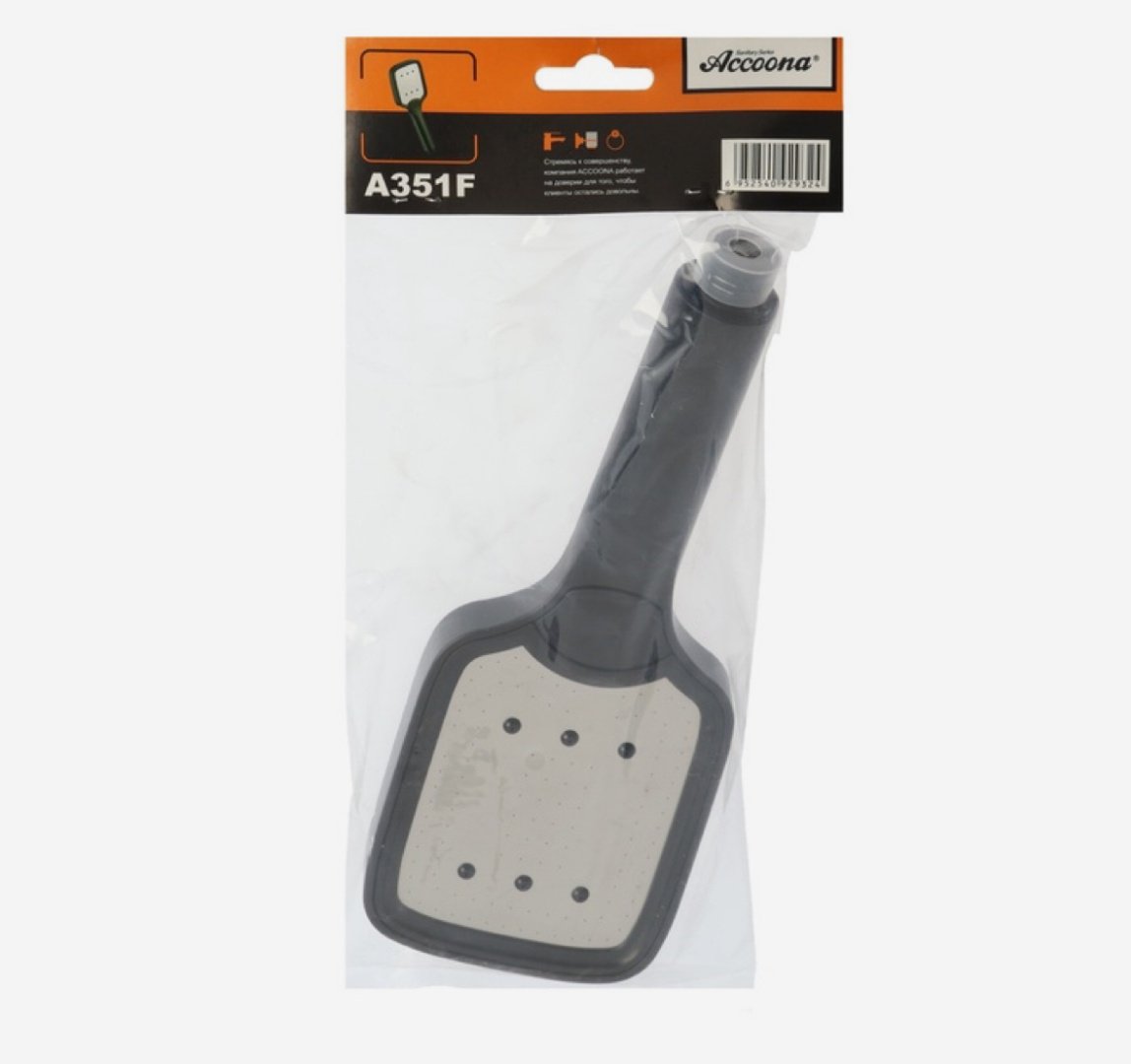 Accoona лейка для душа (без шланга) A351F, пластик - ForteMarket Accoona лейка для душа (без шланга) A351F, пластик купить,0