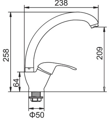 Кухонная мойка Accoona AC6080-R накладная 80х60х16.5 см, нержавеющая сталь, тон алюминиум купить,NaN