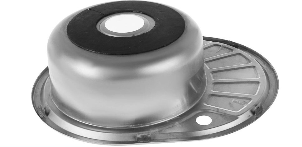 Кухонная мойка Accoona AB4557-L&#43;84043АF врезная 57х45х16.5 см, нержавеющая сталь, тон алюминиум купить,0