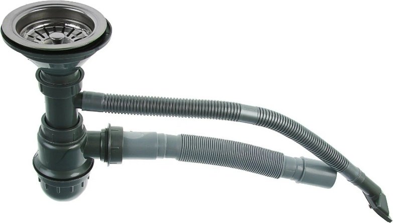 Кухонная мойка Accoona AC6080-R накладная 80х60х16.5 см, нержавеющая сталь, тон алюминиум купить,NaN