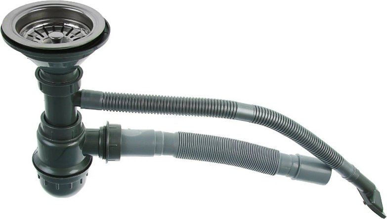 Кухонная мойка Accoona AC6080-R накладная 80х60х16.5 см, нержавеющая сталь, тон алюминиум купить,NaN