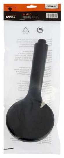 Лейка для душа Accoona A353F черный купить,NaN