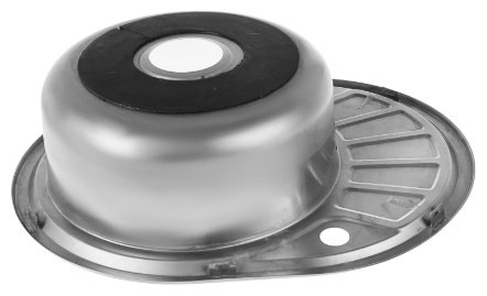 Кухонная мойка Accoona AB4557-L+84043АG врезная 57х45х16.5 см, нержавеющая сталь, тон алюминиум купить,NaN