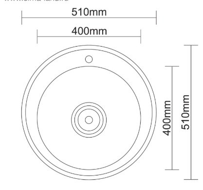 Кухонная мойка Accoona AB5151+LF84111 врезная 51х51х16.5 см, нержавеющая сталь, тон алюминиум купить,NaN