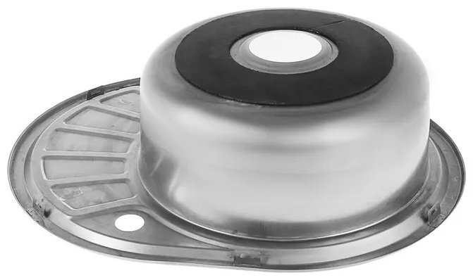 Кухонная мойка Accoona AB4557-R врезная 57.2х44.5х16.5 см, нержавеющая сталь, тон серебристый купить,NaN