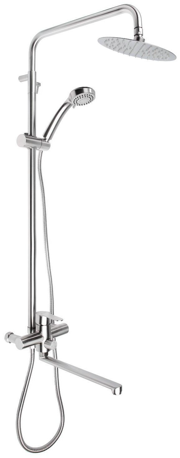 Душевая стойка Accoona A83103-2 хром купить,NaN