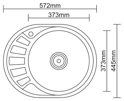 Кухонная мойка Accoona AB4557-R&#43;4050А врезная 57х45х16.5 см, нержавеющая сталь, тон алюминиум купить,0
