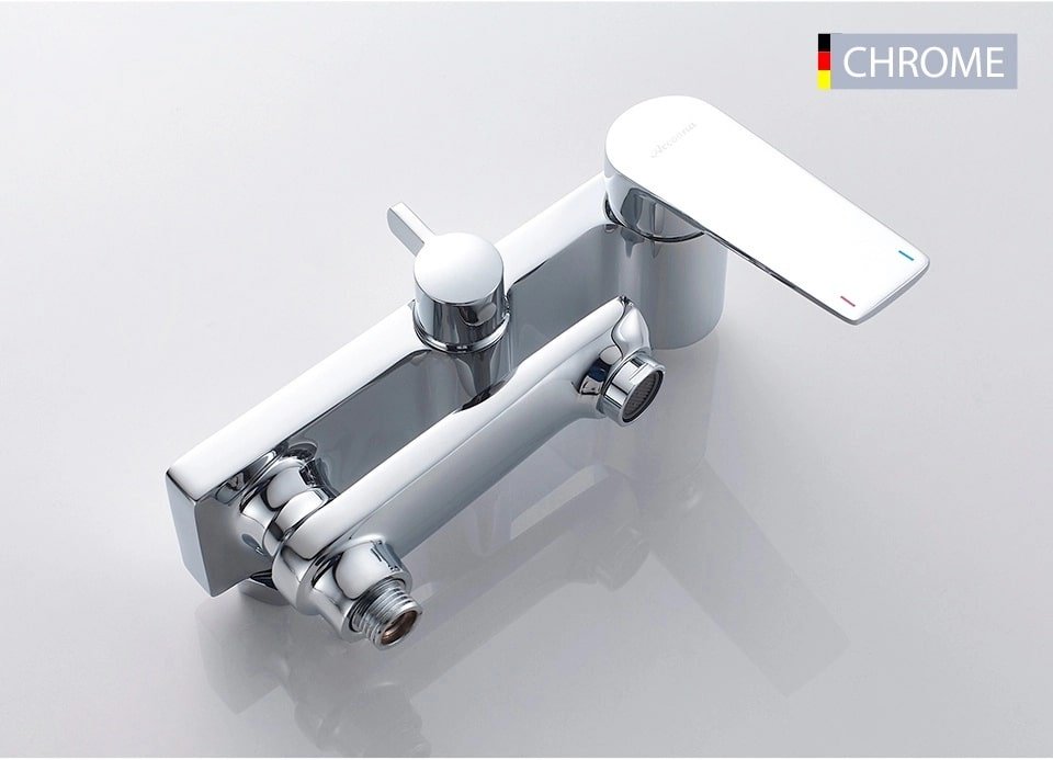 Душевая стойка Accoona A83125 хром купить,NaN