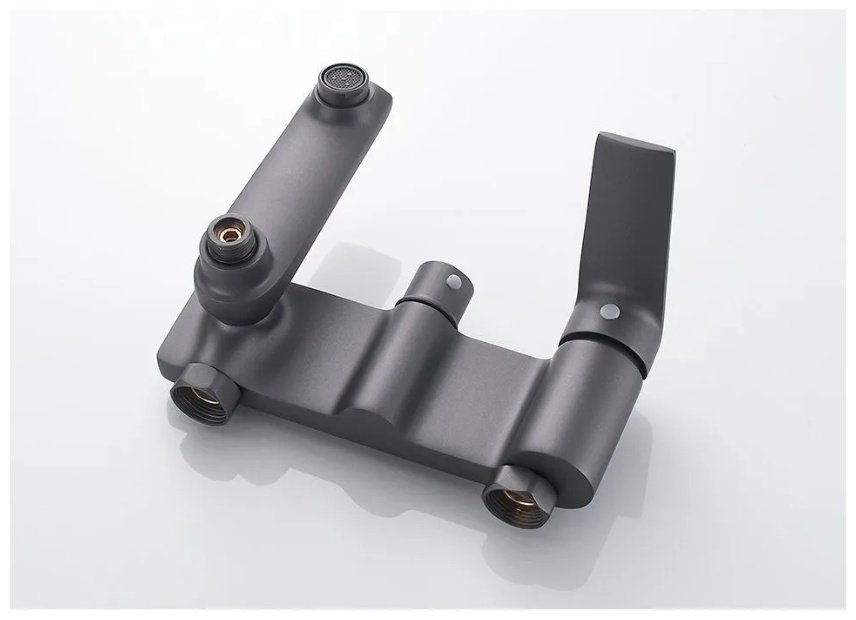 Душевая стойка Accoona A83125AT графит