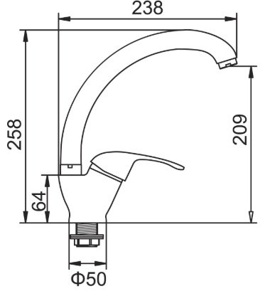 Кухонная мойка Accoona AB6060-R+A84043F накладная 60х60х16.5 см, нержавеющая сталь, тон алюминиум купить,NaN