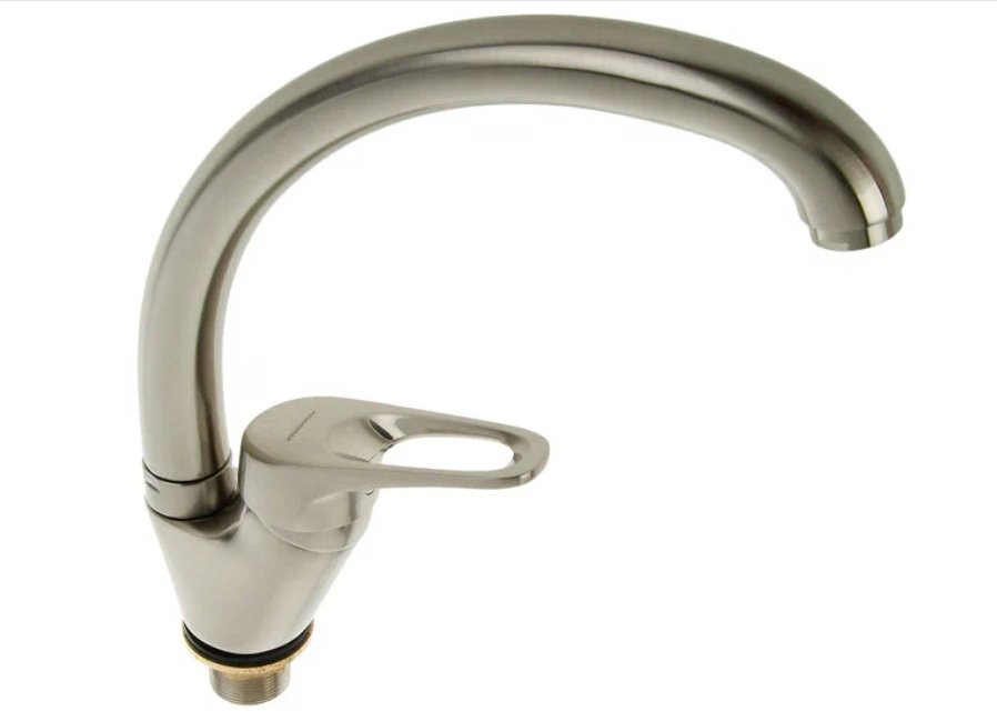 Кухонная мойка Accoona AB4858-L накладная 58х48х16.5 см, нержавеющая сталь, тон серебристый купить,NaN