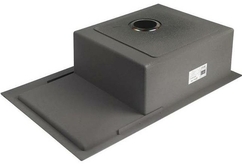 Кухонная мойка Aflorn AF97851F-L врезная 78х51х22 см, нержавеющая сталь, тон графитовый купить,NaN