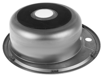 Кухонная мойка Accoona AB4949 врезная 49х49х16.5 см, нержавеющая сталь, тон алюминиум