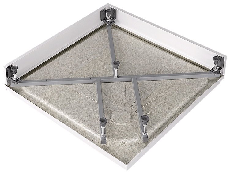 Душевой поддон Alex Baitler AB10017H-2 100x100 низкий - ForteMarket Душевой поддон Alex Baitler AB10017H-2 100x100 низкий купить,0