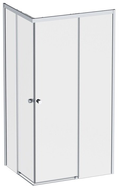 Душевое ограждение AM.PM двухстенное W94G-403-10080-MТ X-Joy Square Slide, 1000х1900 мм купить,NaN