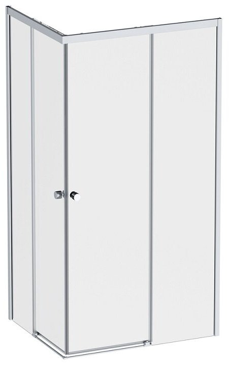 Душевое ограждение AM.PM двухстенное W94G-403-10080-MТ X-Joy Square Slide, 1000х1900 мм купить,NaN