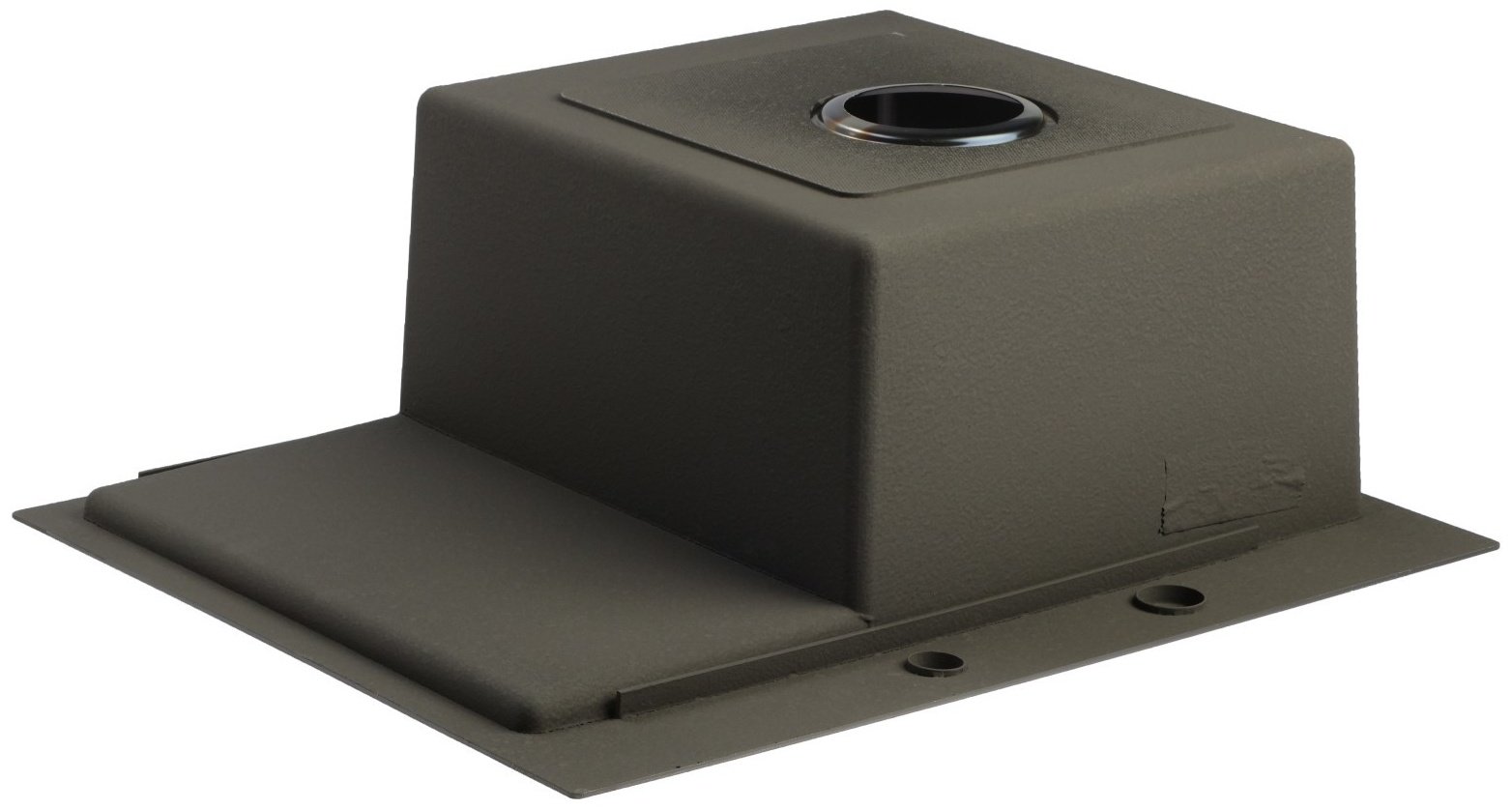 Кухонная мойка Aflorn K0000205768 врезная 58х48х22 см, нержавеющая сталь, тон графитовый