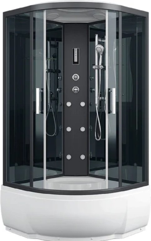 Душевая кабина Alex Baitler ER5709TP-C24-RUS (215х90 см), высокий поддон