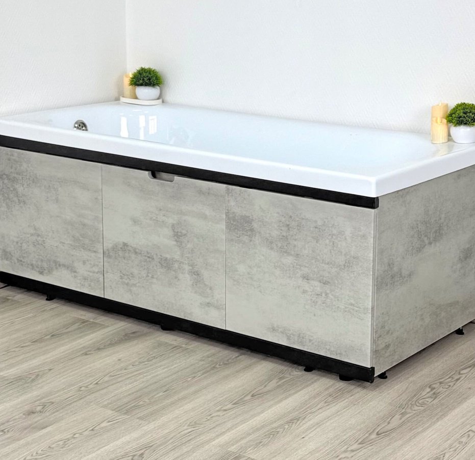 Экран под ванну Alavann Rita Black 150 150x62 см на ножках - ForteMarket Экран под ванну Alavann Rita Black 150 150x62 см на ножках купить,0