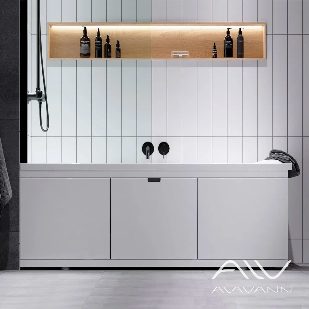 Экран под ванну Alavann Rita Plus 1,5 147x58.5 см на ножках
