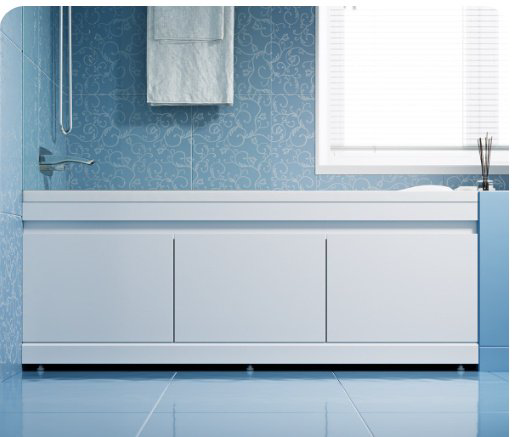 Экран под ванну Alavann Soft 150x60 см на ножках купить,166800