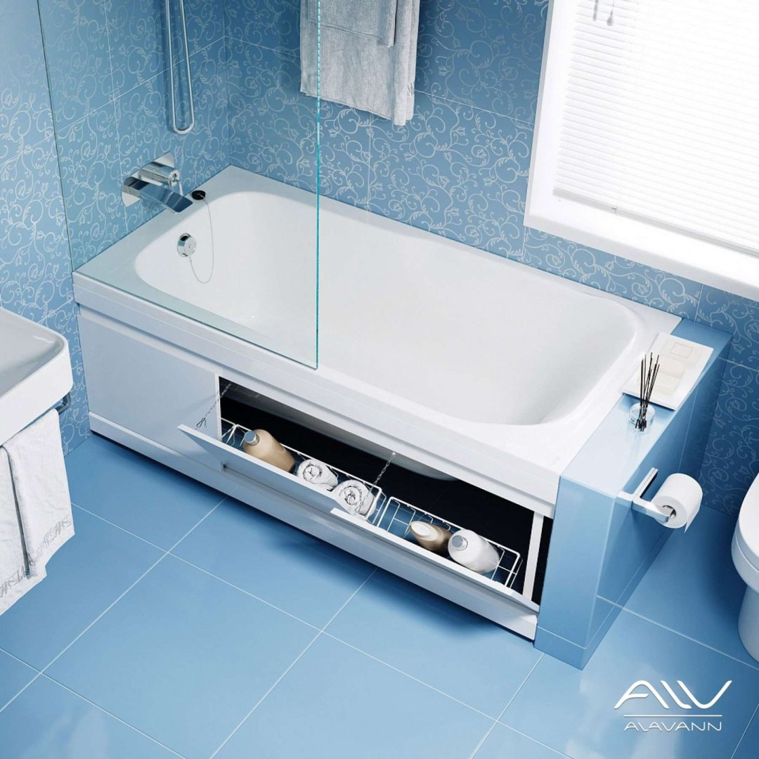 Экран под ванну Alavann Soft 180x52 см без ножек купить,172500