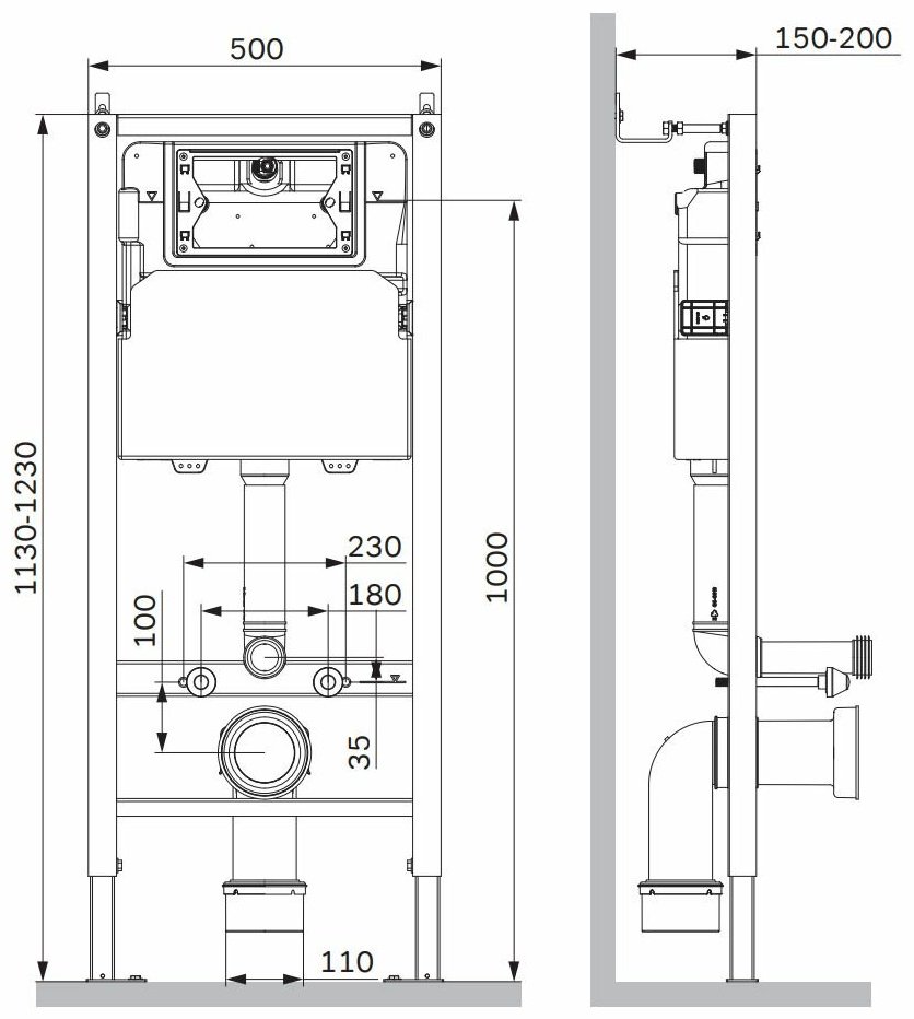 AM.PM рамная инсталляция I012709 - ForteMarket AM.PM рамная инсталляция I012709 купить,0