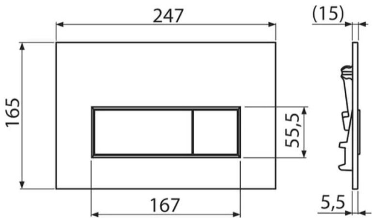 Alca комплект для смыва AM101/1120-4:1 RU M578-0001 купить,264471