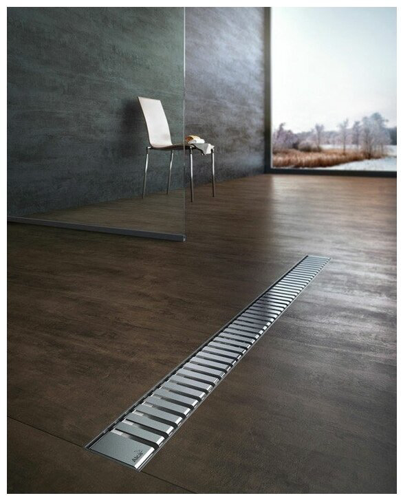 Alcadrain трап LINE-650L (53х644 см) купить,67700