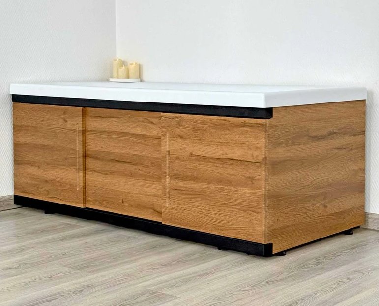 Экран под ванну Alavann Alt Black 180x53 см на ножках - ForteMarket Экран под ванну Alavann Alt Black 180x53 см на ножках купить,0