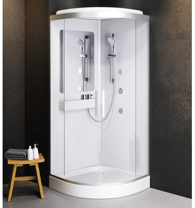 Душевая кабина AM.PM W80C-019-090MTA Like (223х90 см), низкий поддон купить,NaN