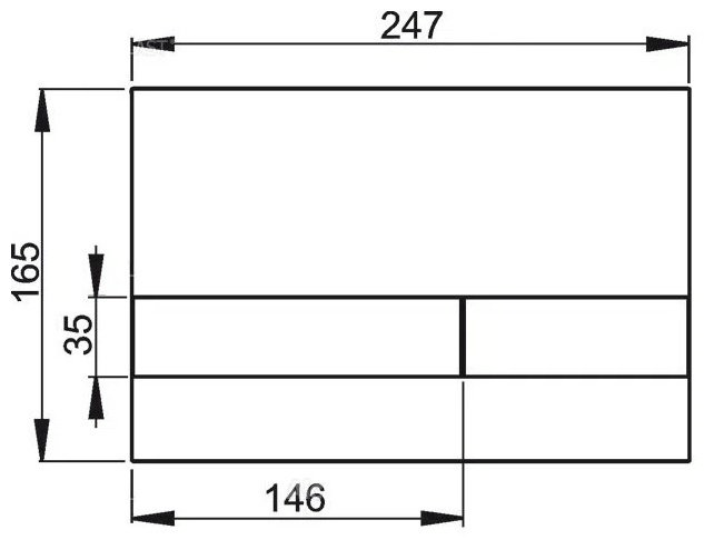 Alcaplast кнопка смыва M1728-5 купить,136713