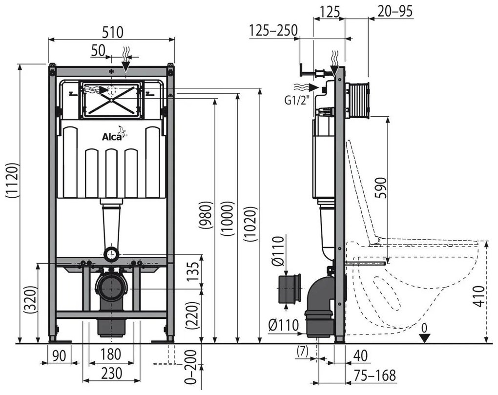 Alcaplast рамная инсталляция AM101/1120-3:1RU M71-001/0001 - ForteMarket Alcaplast рамная инсталляция AM101/1120-3:1RU M71-001/0001 купить,0