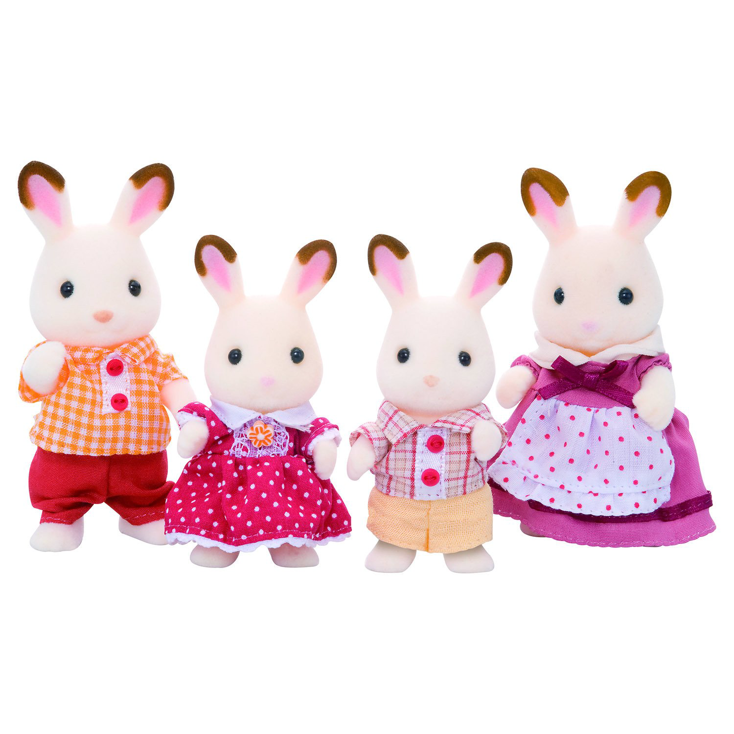 Фигурки Sylvanian Families Семья шоколадных кроликов 4150 купить,NaN