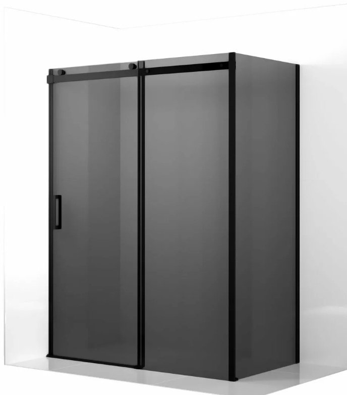 Душевое ограждение Ambassador двухстенное Benefit 19022204HBB-100HBB , 1500х2000 мм купить,NaN