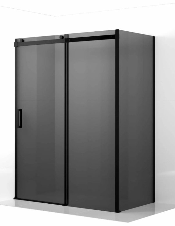 Душевое ограждение Ambassador двухстенное Benefit 19022204HBB-110HBB, 1500х2000 мм