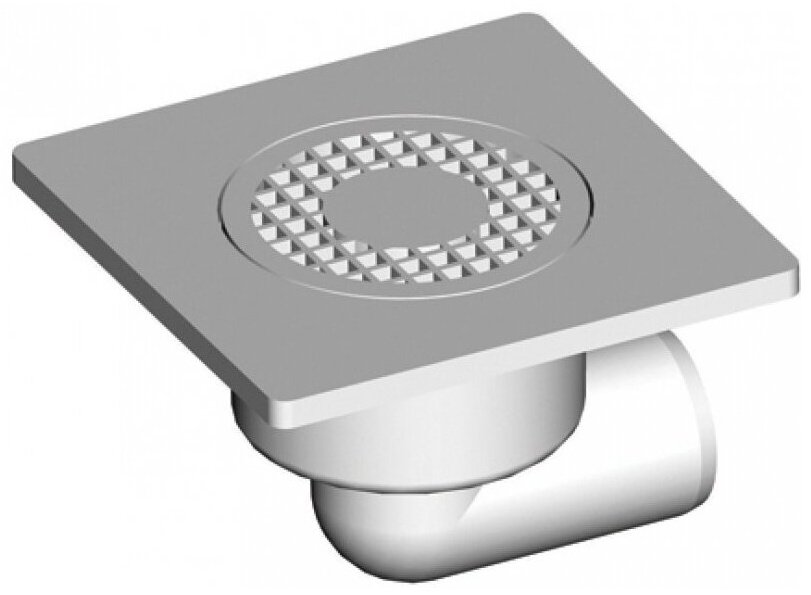 Alcaplast трап APV3 (15х15 см) - ForteMarket Alcaplast трап APV3 (15х15 см) купить,0