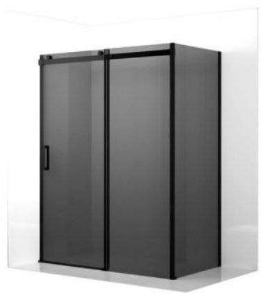 Душевое ограждение Ambassador двухстенное Benefit 19022205HBB-100HBB, 1600х2000 мм купить,NaN