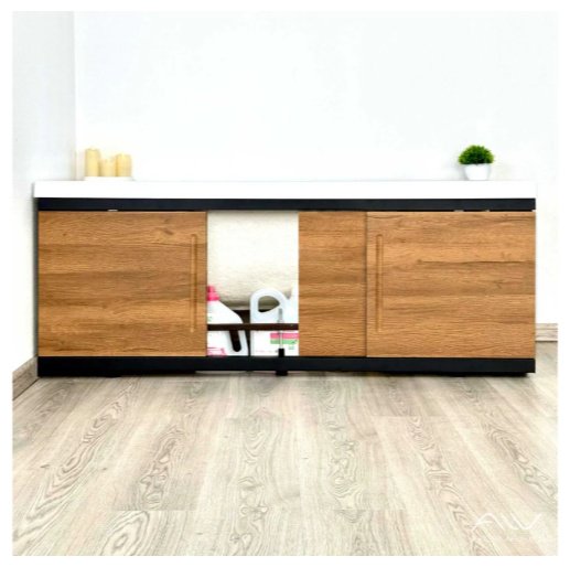 Экран под ванну Alavann ALV1202002 157x60 см на ножках - ForteMarket Экран под ванну Alavann ALV1202002 157x60 см на ножках купить,0