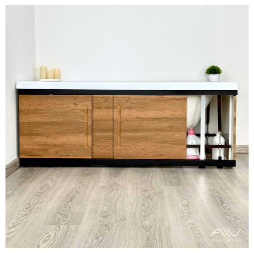 Экран под ванну Alavann ALV1202002 157x60 см на ножках - ForteMarket Экран под ванну Alavann ALV1202002 157x60 см на ножках купить,0