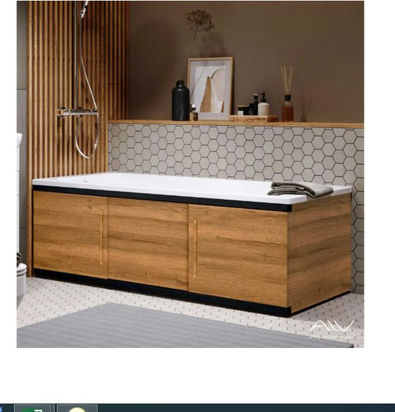 Экран под ванну Alavann ALV1202002 157x60 см на ножках купить,126500