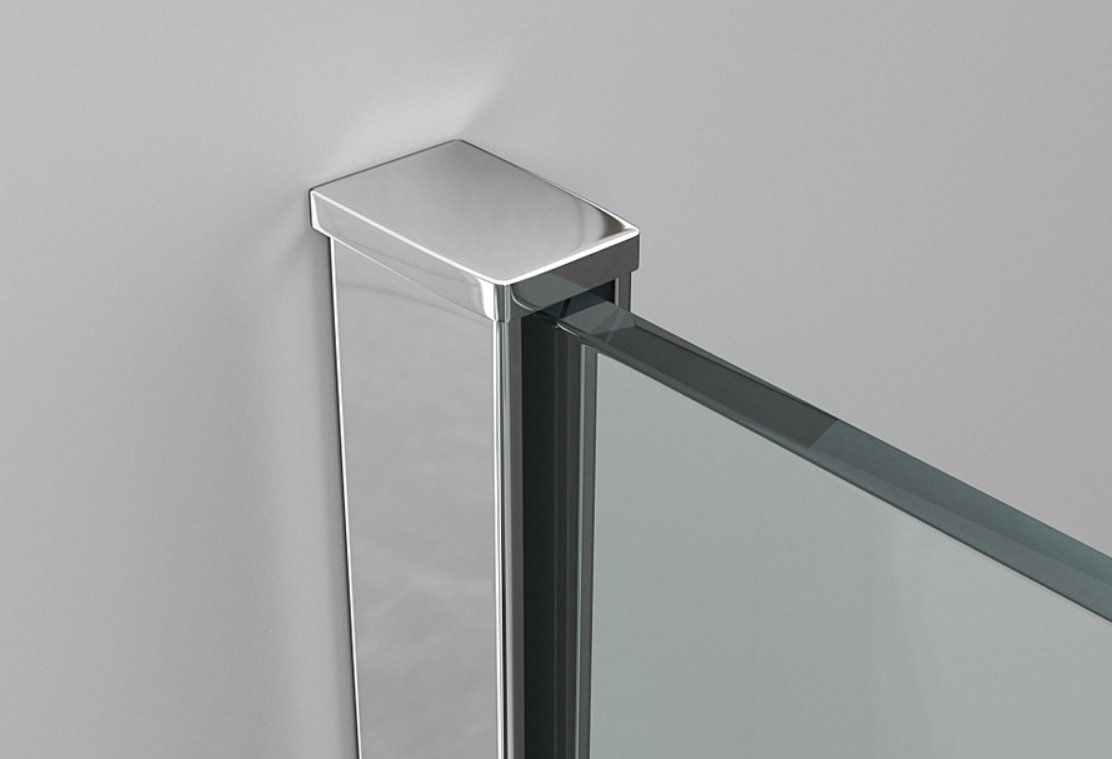 Душевое ограждение Ambassador двухстенное Diamond 12011104L, 1200х2000 мм купить,NaN