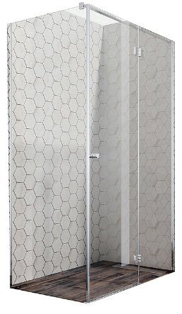 Душевое ограждение Ambassador двухстенное Diamond 12011104R, 1200х2000 мм купить,NaN