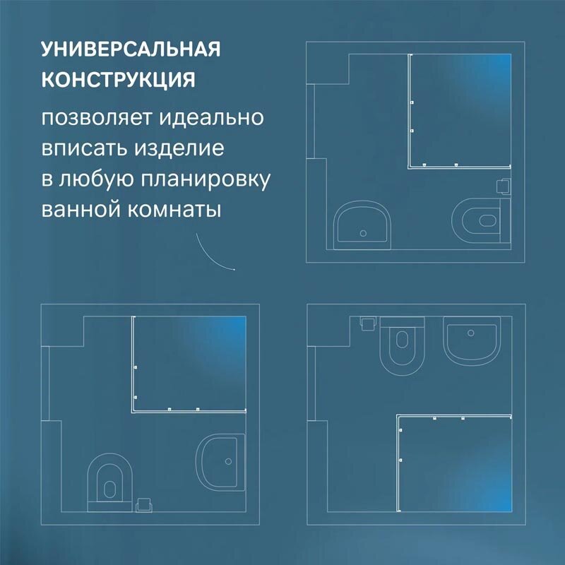 Душевое ограждение AM.PM двухстенное W84G-403-12090-BТ, 1200х2000 мм купить,NaN