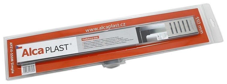 Alcaplast трап APZ10BLACK-550M (60х550 см) купить,139100