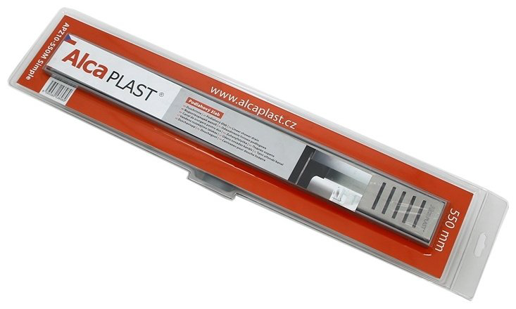 Alcaplast трап APZ10BLACK-550M (60х550 см) купить,139100