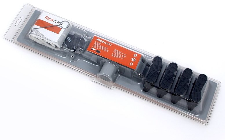 Alcaplast трап APZ10BLACK-550M (60х550 см) купить,139100