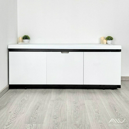 Экран под ванну Alavann Rita Black 1,5 147x53.5 см на ножках