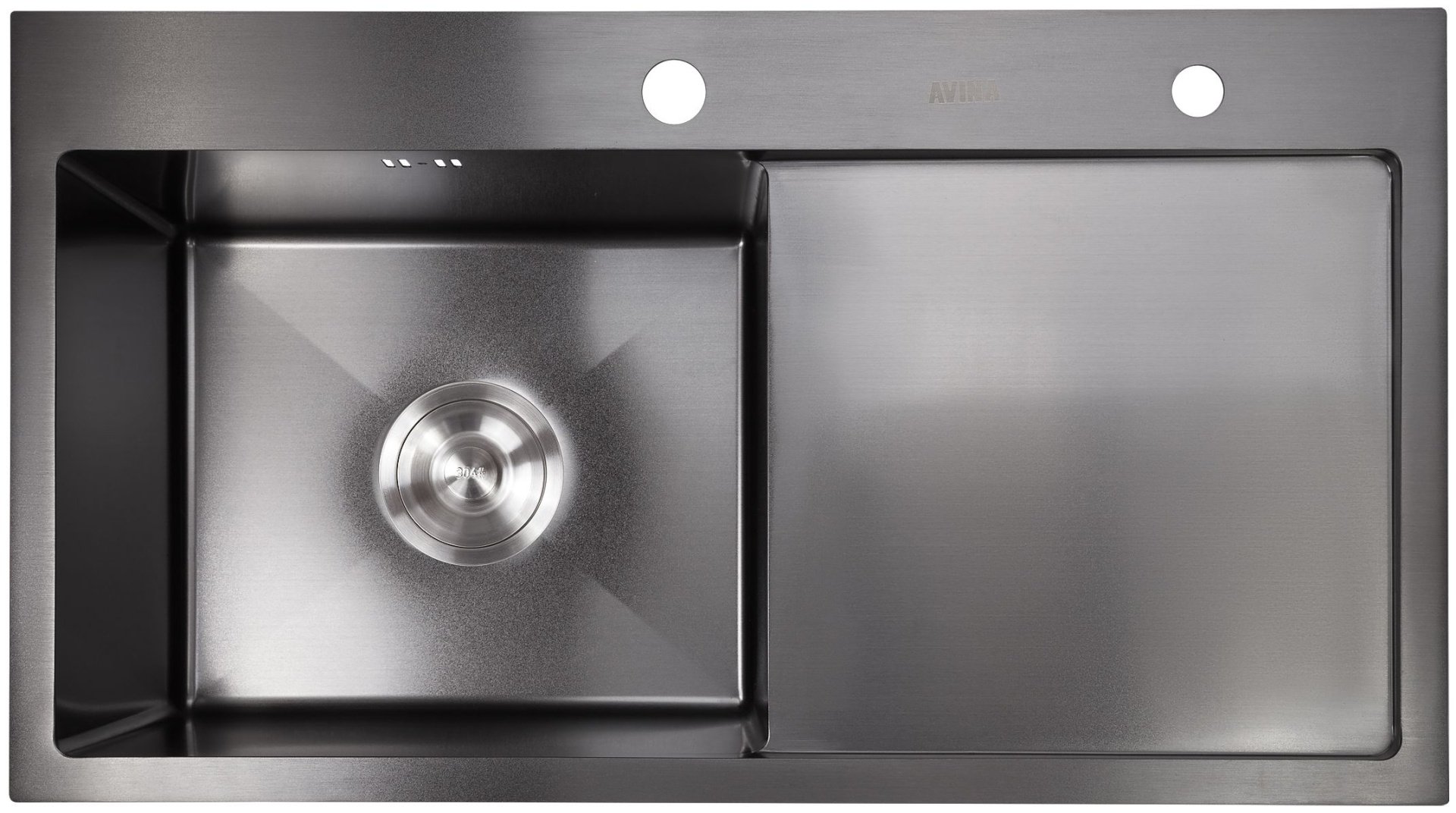 Кухонная мойка Avina HM black 68x48 L черный