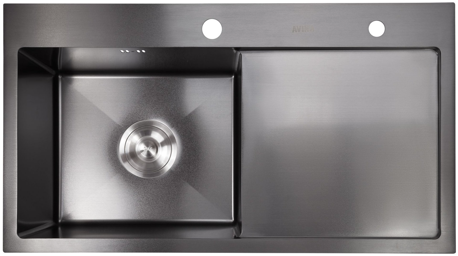 Кухонная мойка Avina HM black 68x48 L черный купить,NaN